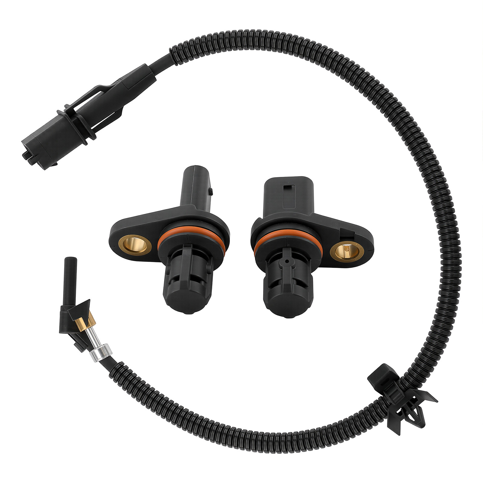 2x Camshaft + 1x Crankshaft Position Sensor for Chevrolet Cruze Sonic L4 1.8L