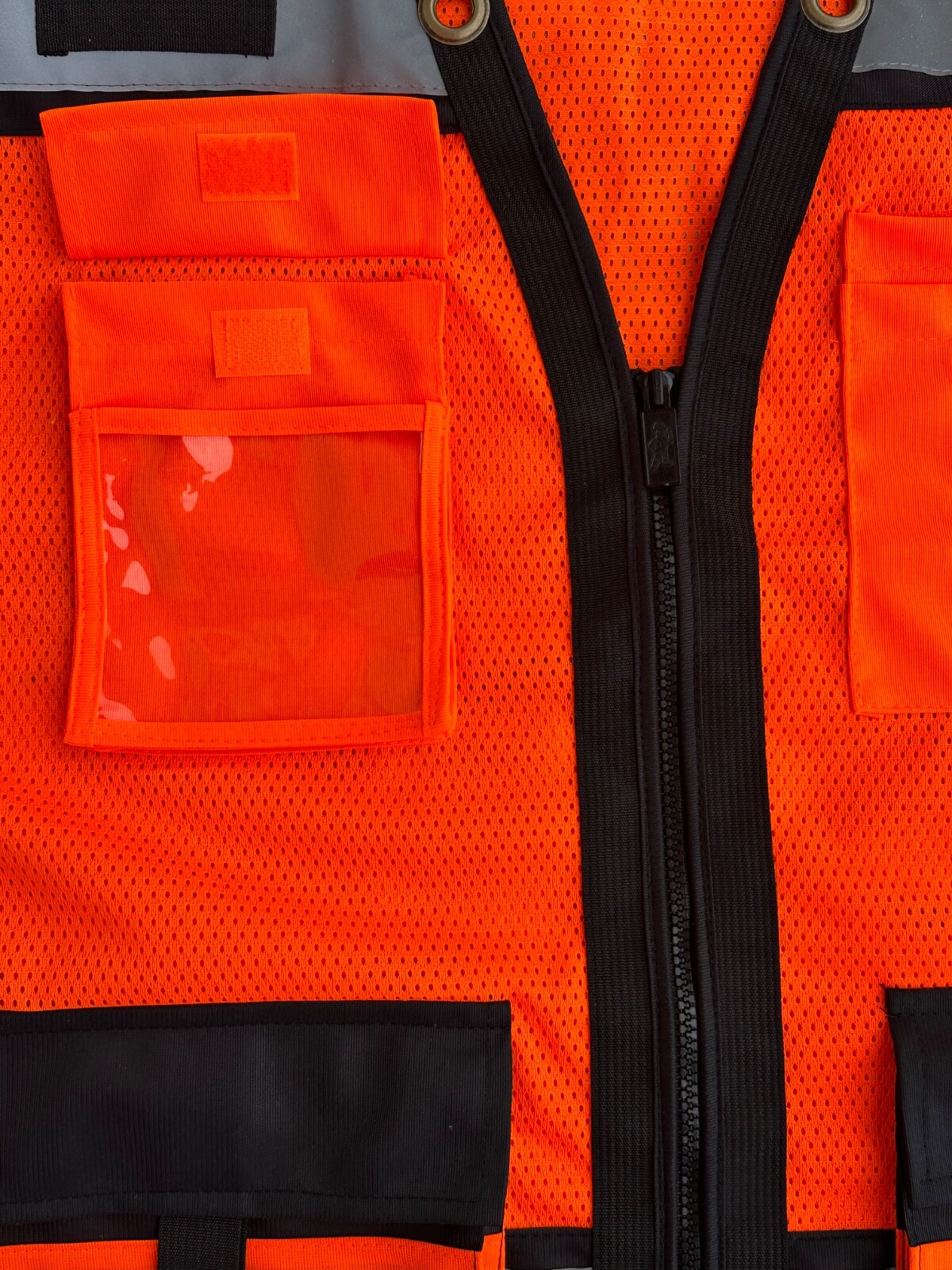 Super Duty Orange Mesh High Visibility Safety Vest, Class 3, Type R
