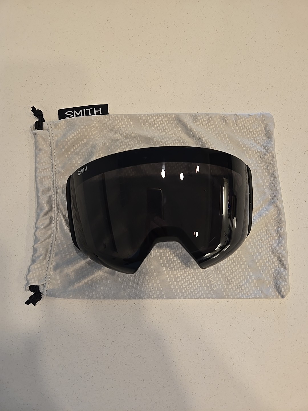 New Smith 4D Mag Replacement Lens Chromapop Sun Black With Goggle Bag Medium Fit