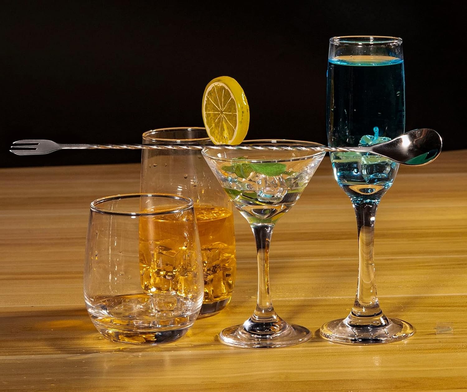 Ortarco 10 Inch Stainless Steel Muddler for Cocktail and 10 Silver