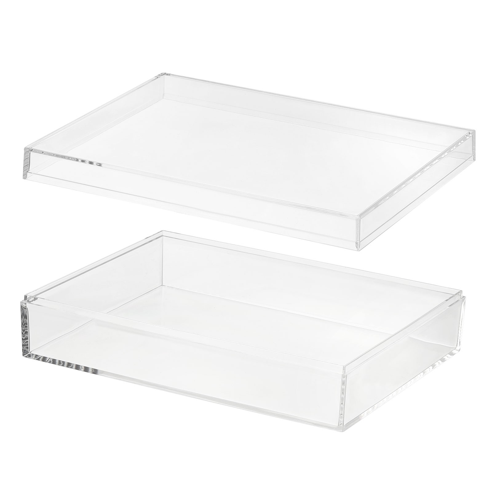 7.87" x 5.91" x 1.97" Acrylic Box with Lid Clear Acrylic Display Boxes