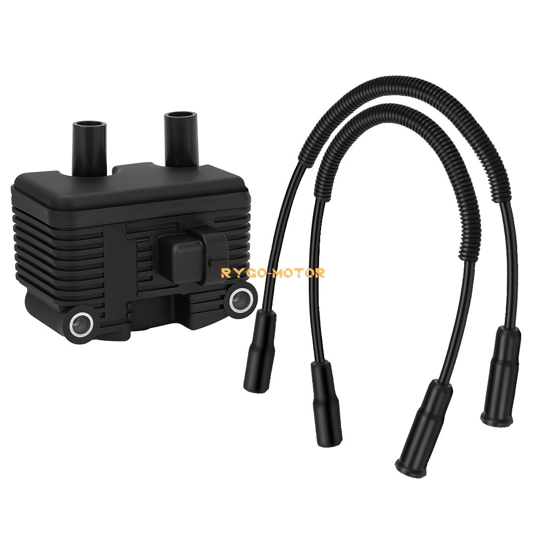 Dual Ignition Coil 31655-99 For Sportster 883 1200 Custom Low Roadster