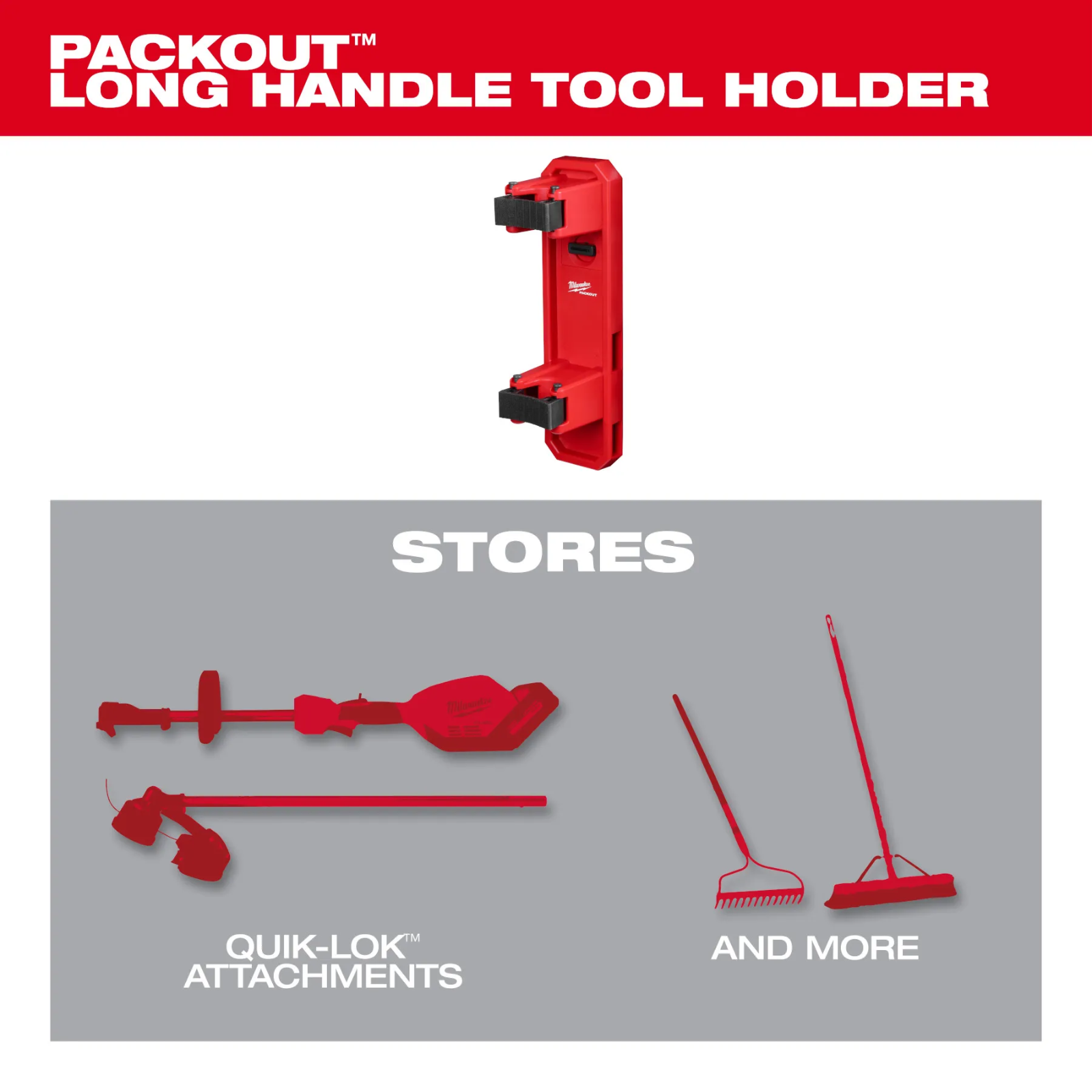 Milwaukee 48-22-8348 Packout long Handle Tool Holder