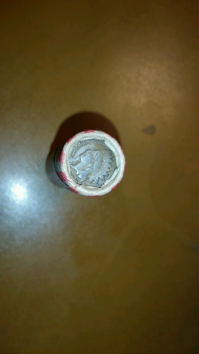 Estate Roll Wheat Pennies with Indian Head on both ends