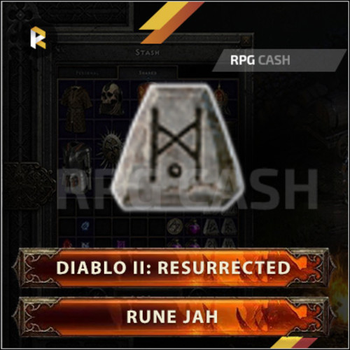 Jah Rune - Diablo 2 Resurrected RoTW D2r Diablo 2