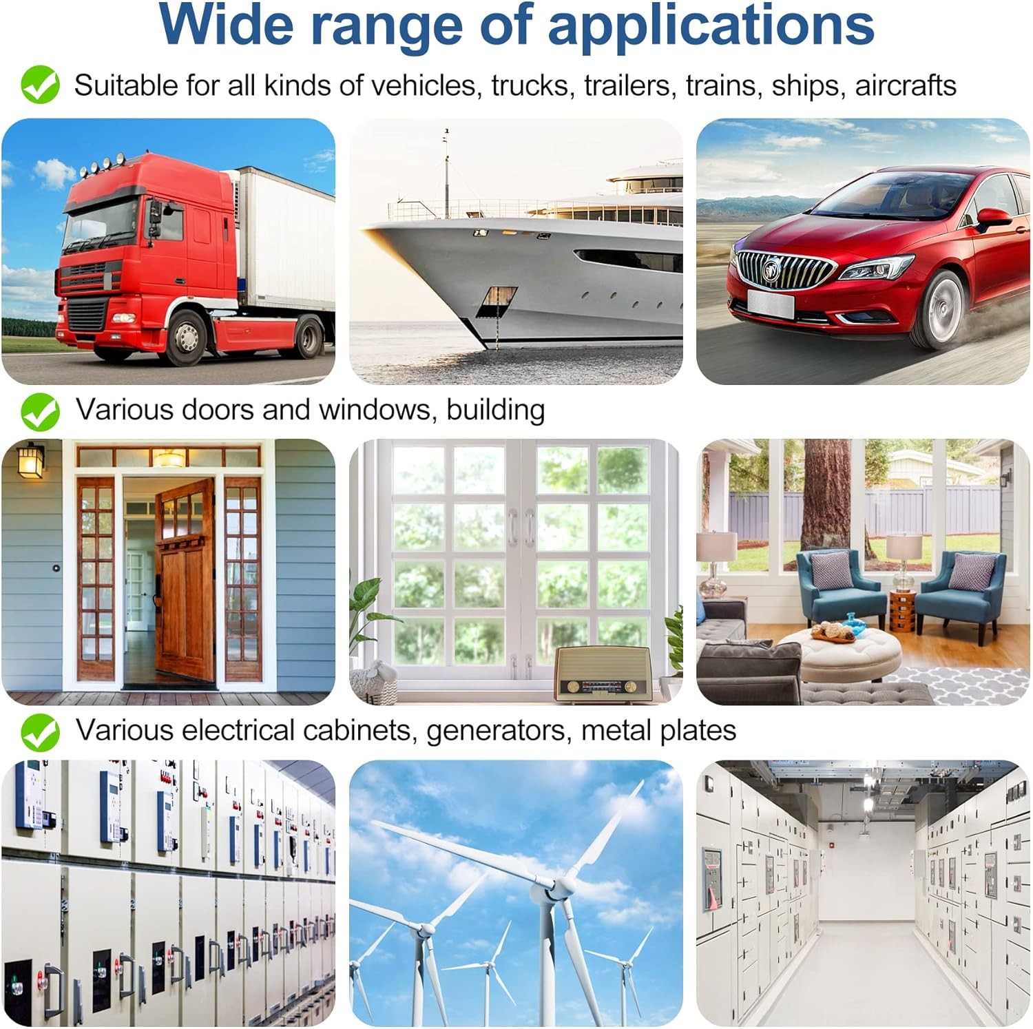 10 Ft Rubber For Chevrolet Car Door Edge Trim Seal with Side Bulb Weatherstrip