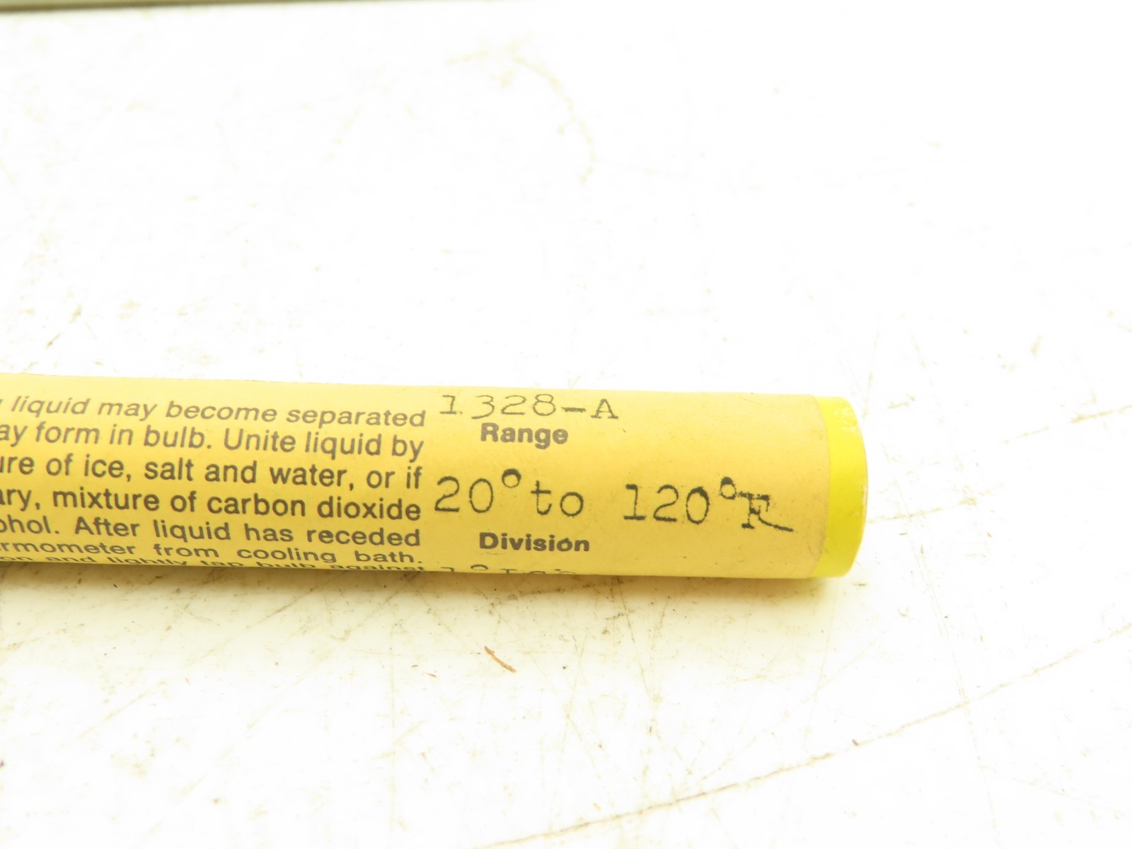 Taylor 1328A Sling Psychrometer Hygrometer Thermometer 9" Tubes 20-120° F