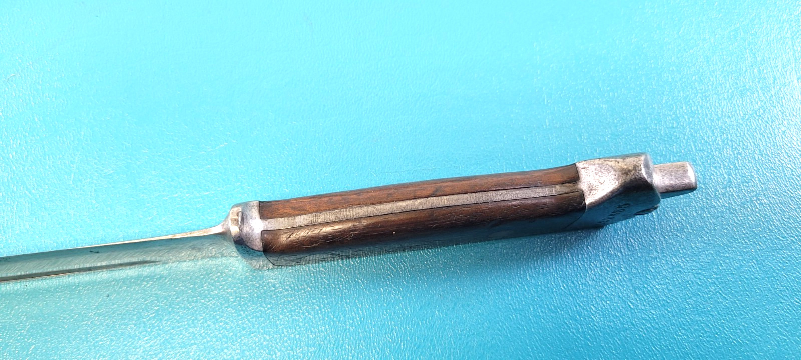 Danish Model 1889 Krag Jorgensen Rifle Bayonet Knife + Scabbard Denmark TR154