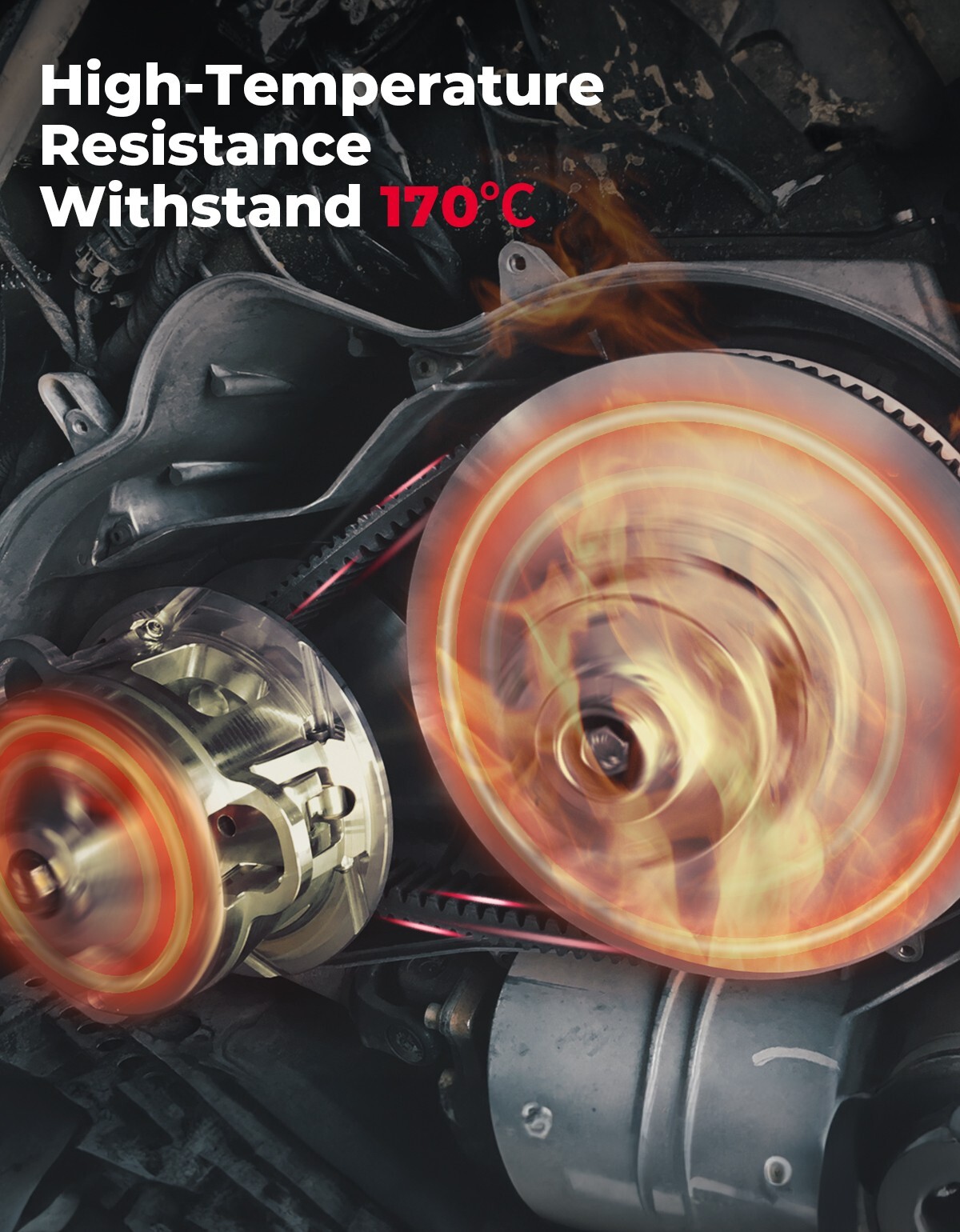 3211149 UTV CVT Heavy Duty Drive Belt for Polaris Ranger 570 /900 XP /900 CREW