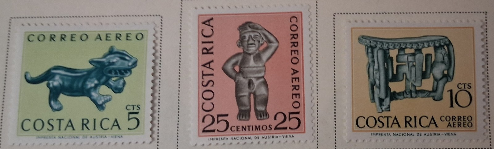 Costa Rica 24 Airmail mint hinged 1956-1964