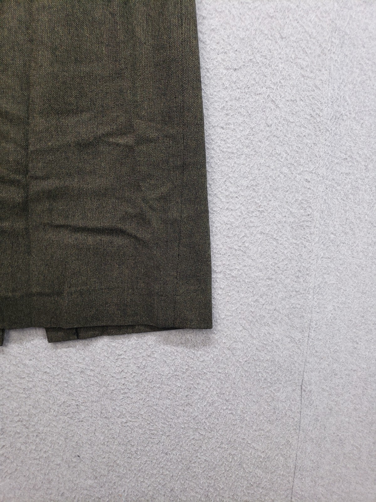 LOFT Women A Line Skirt 10 Brown Knee Length Slit Back Zip Career Formal Office