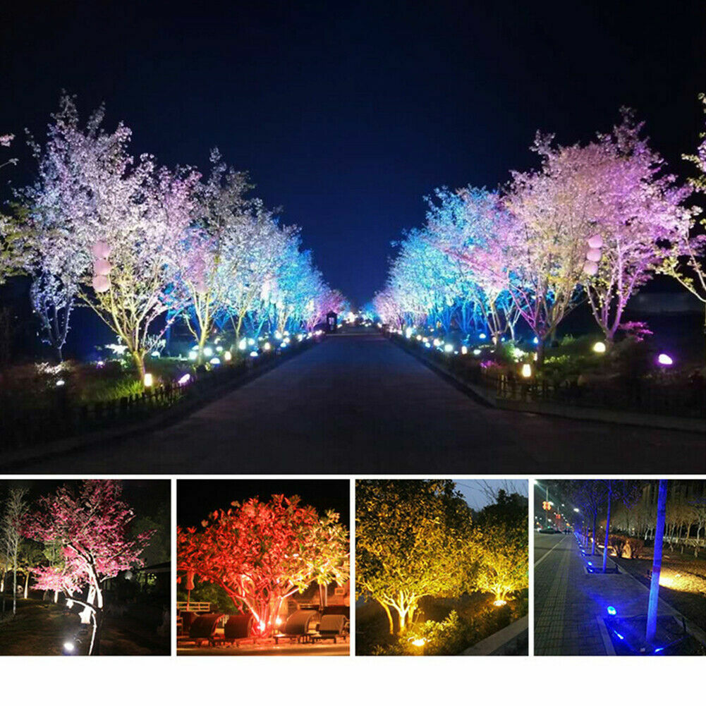 RGBW LED Flood Light Outdoor Party Celebration Spot Light Garden Yard Decoration