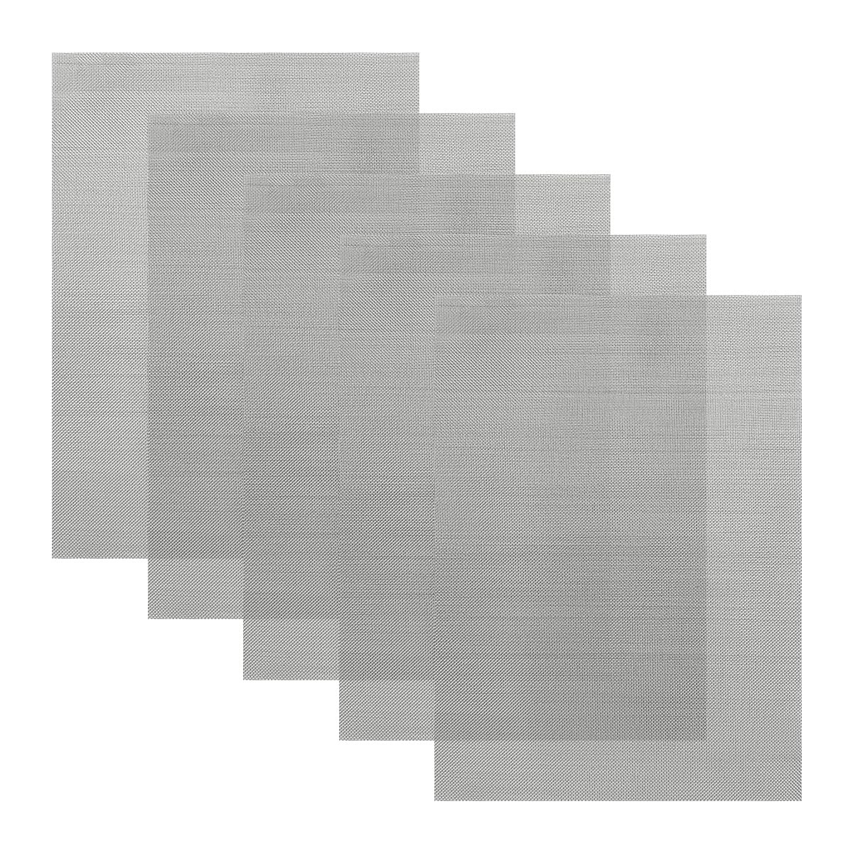 FSTURIOS 5 PCS Plastic Welding Mesh, 5.9 x 7.9 inch Reinforcing Stainless...