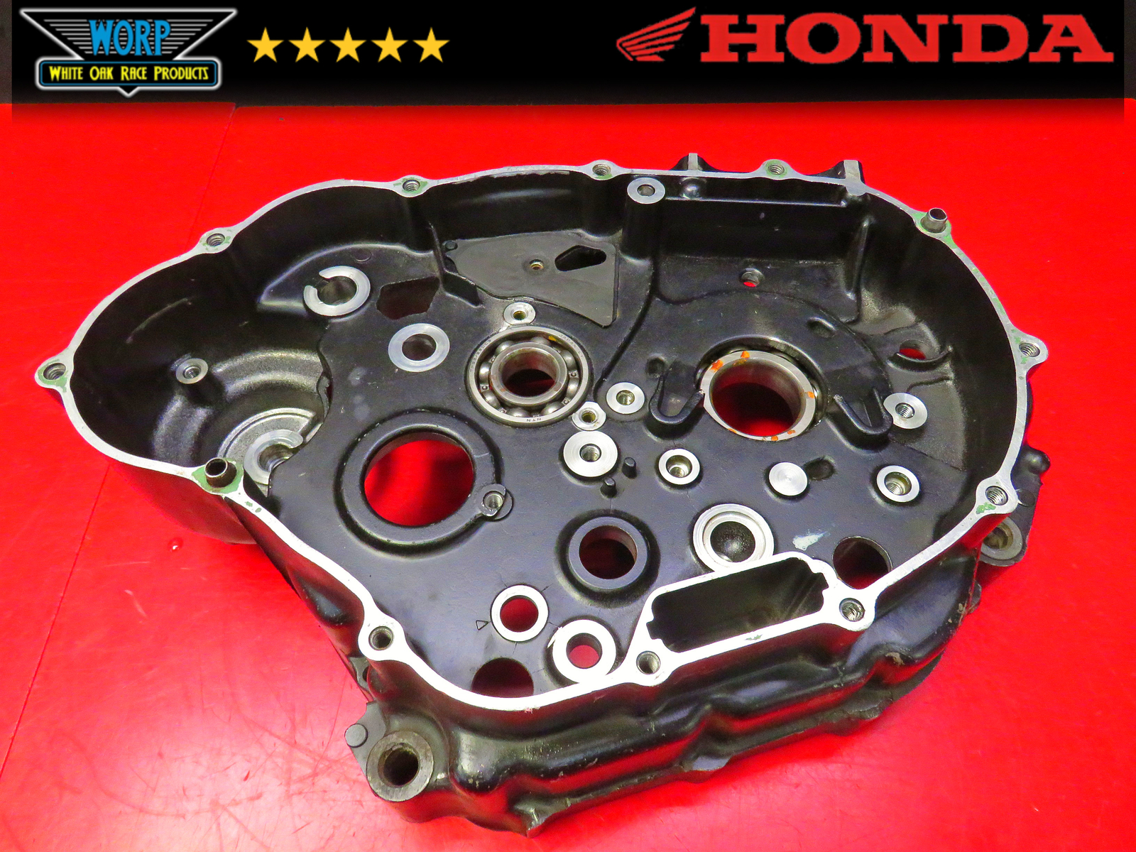 1985 HONDA ATC350X MATCHED CRANK CASE LEFT RIGHT CRANKCASE ENGINE BOTTOM END