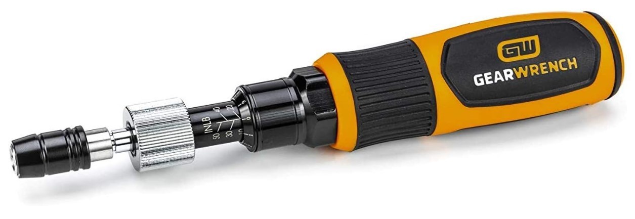 GEARWRENCH 1/4" Drive Torque Screwdriver 10-50 in/lbs -89624 Hex Head