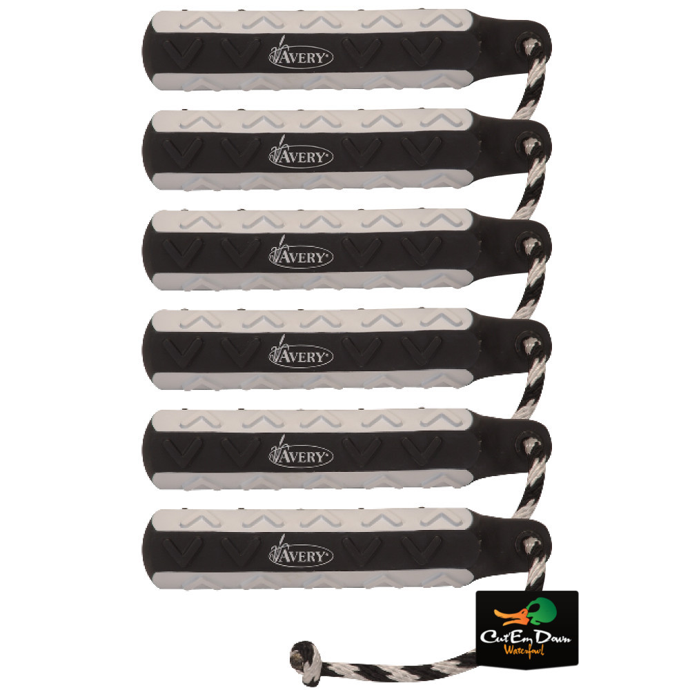 AVERY GREENHEAD GEAR GHG FLASHER HEXA BUMPER  6 PACK DOG TRAINING THROWING DUMMY