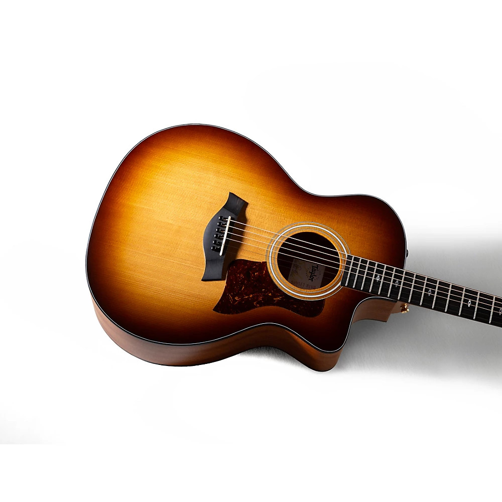 Taylor 114ce Sunset Blvd Grand Auditorium A/E Guitar Sunset Edgeburst