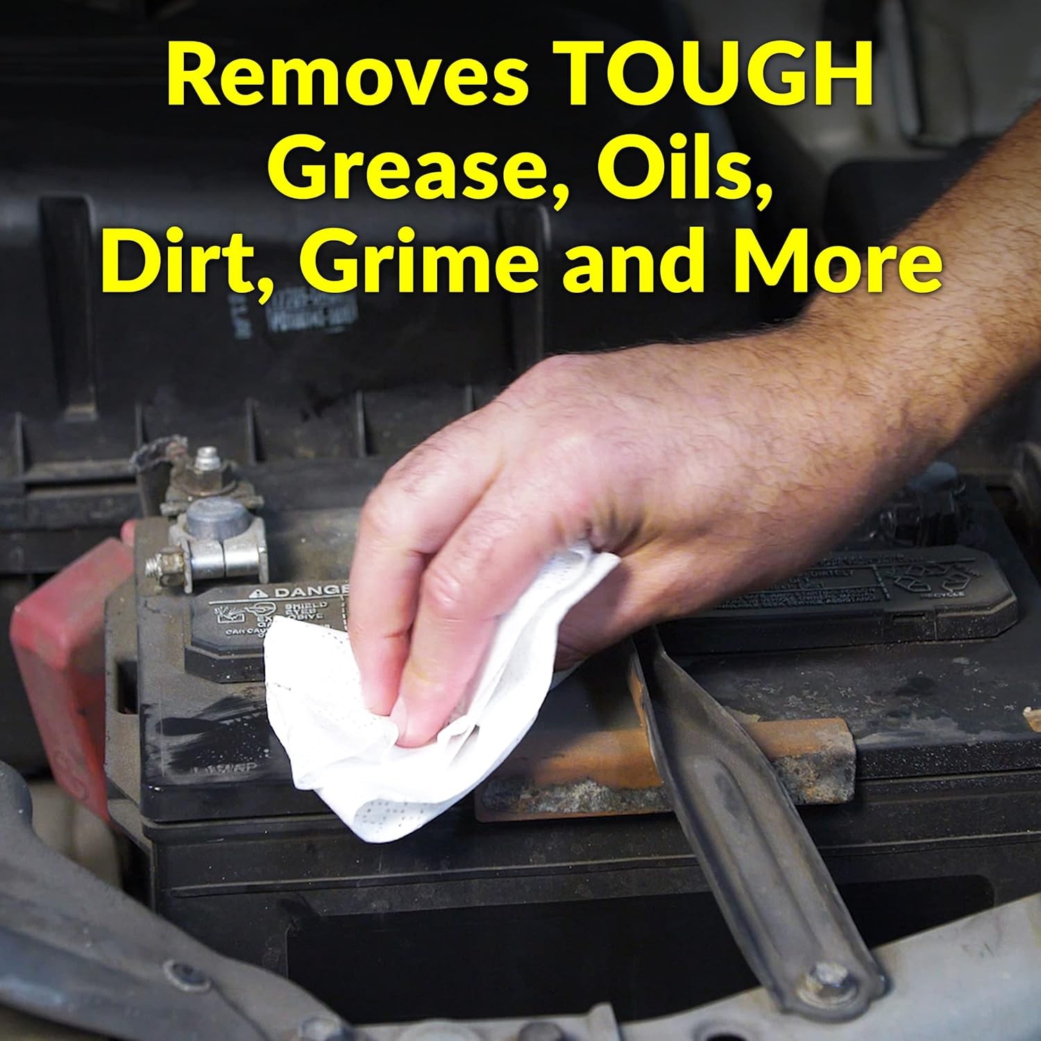 75 Ct All-Purpose Cleaning Wipes 2 Pack, Heavy Duty Degreasing Towels