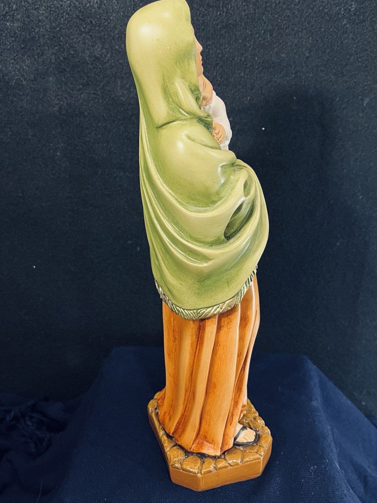 Virgin Mary Madonna Child Statue Catholic Religious 11” Mother & Baby Jesus