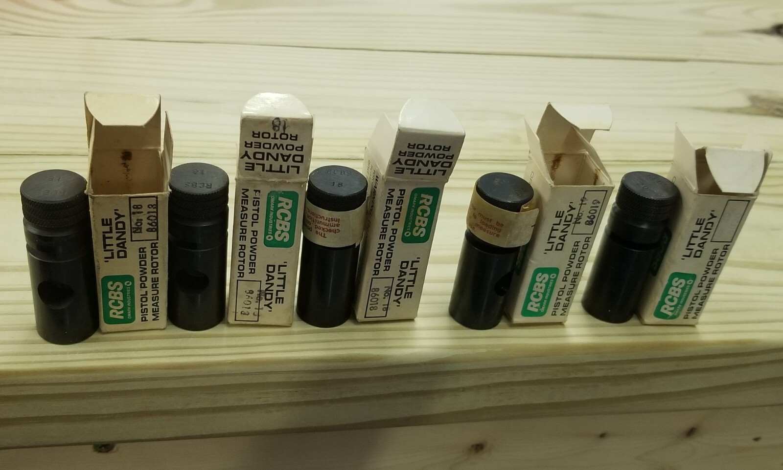 RCBS Little Dandy Pistol Powder Measure Rotor *Your Choice*