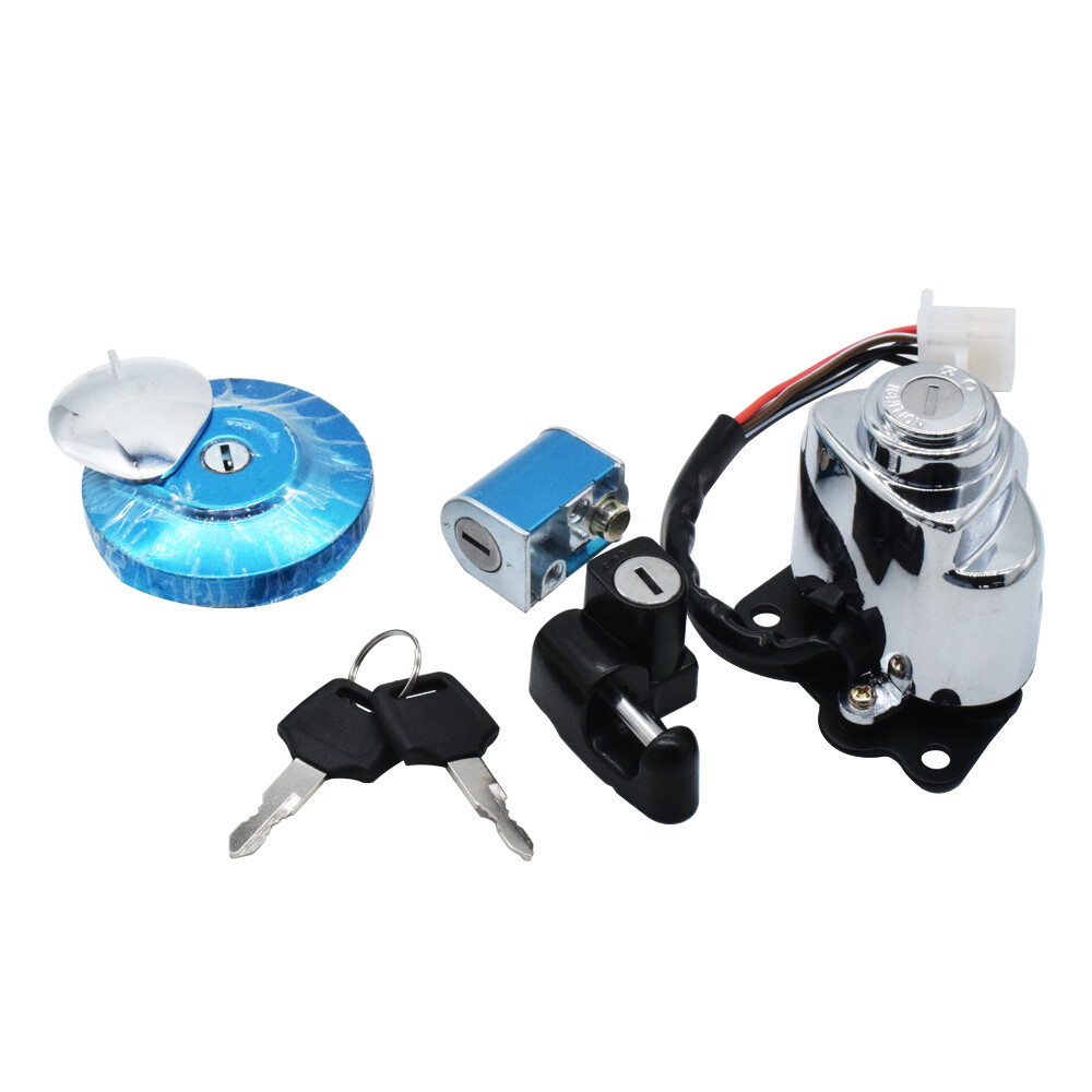 For Honda Shadow 750 VT750 VLX 600 VT600 Ignition Switch Fuel Gas Cap Lock Key