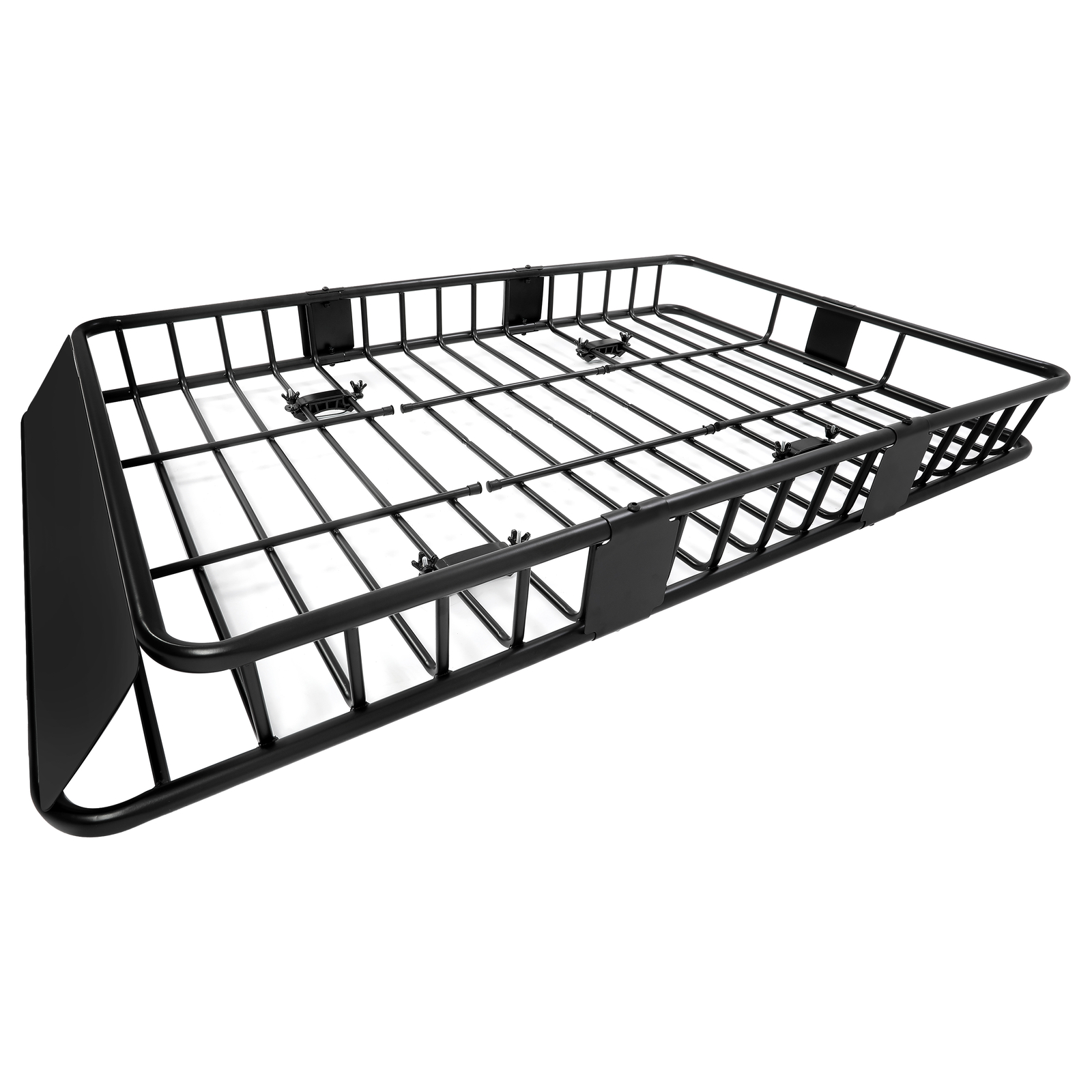 64" Roof Rack Basket Cargo Carrier w/ Extension Top Luggage Holder For SUV