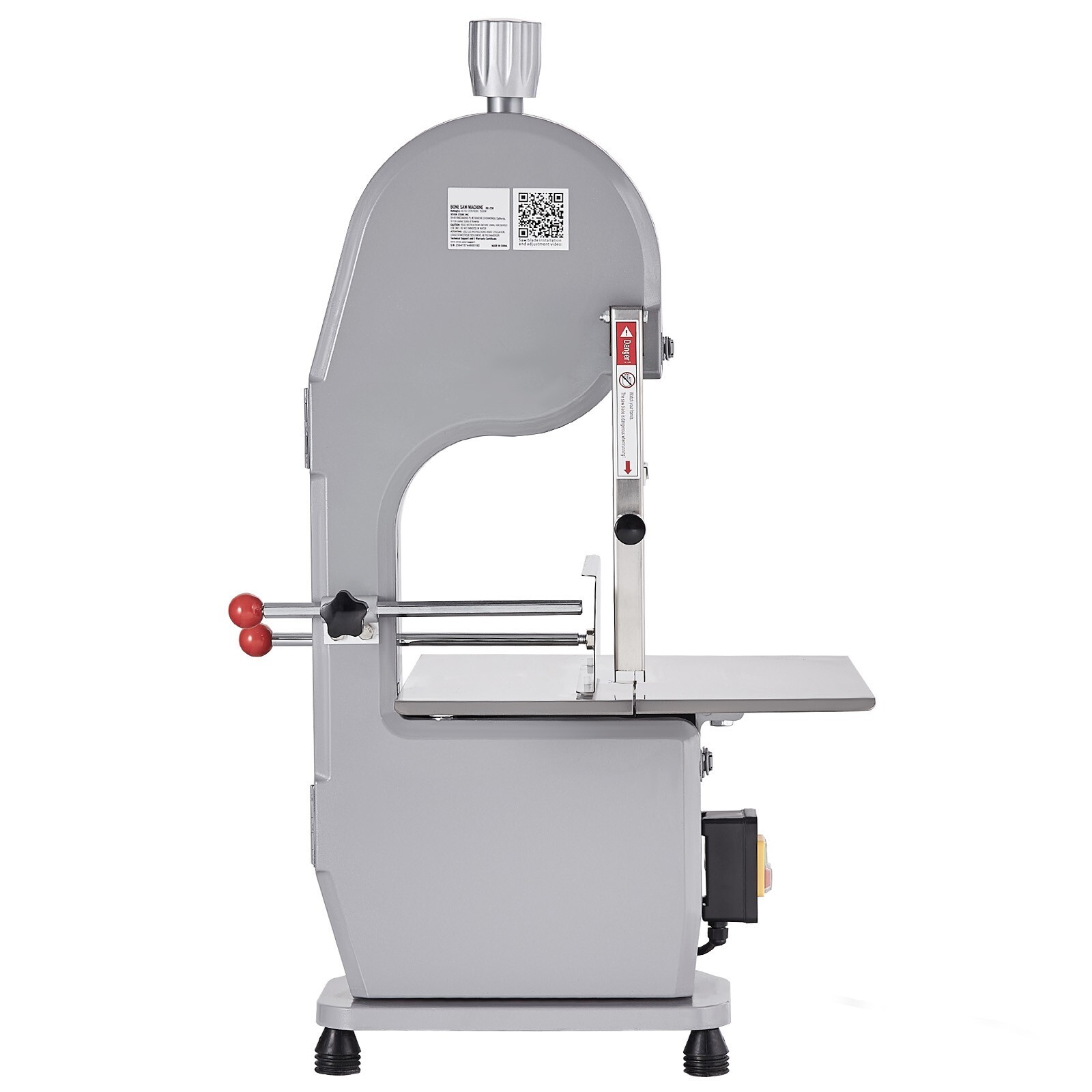 1500W Commercial Bone Cutting Machine Frozen Meat Cutter Saw Electric Bandsaw