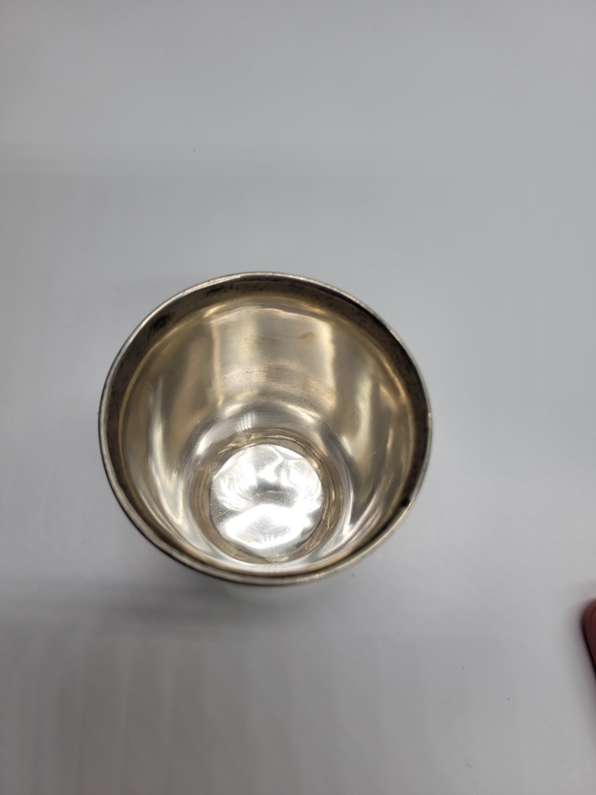 Antique Austro Hungarian 800 Silver Kiddush Cup Lion B Mark Vienne