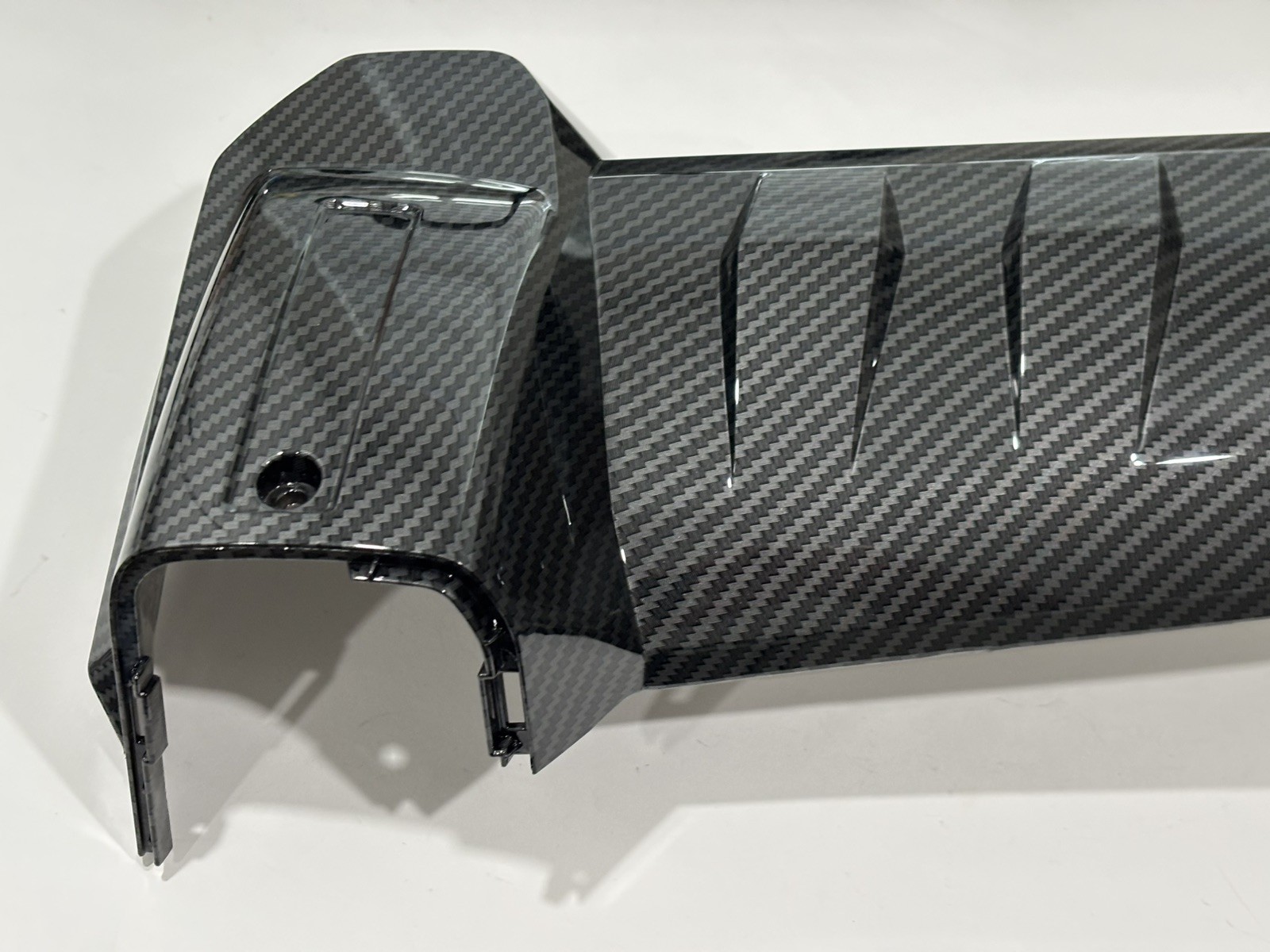 SCOOTER CARBON FIBER FRONT SIDE PANEL CHUMA TANK 200 MAXUMA CARBON ARMOR GY7