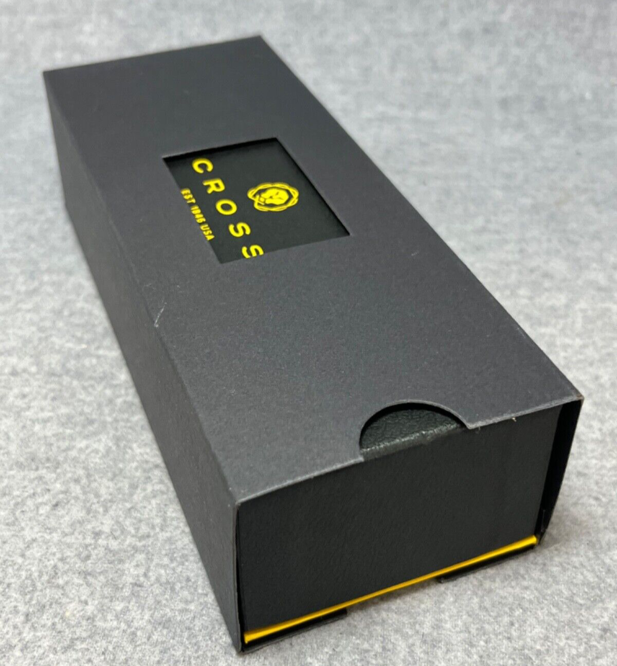 VTG Cross Radiance Blue/Black Swirl & 22K Gold Trim Ballpoint Pen + Premium Box