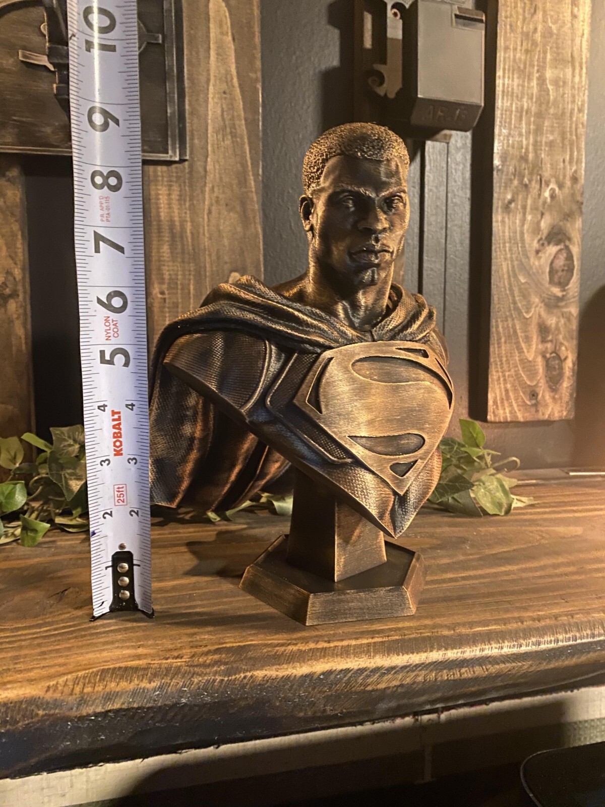 VAL ZOD STATUE BLACK SUPERMAN