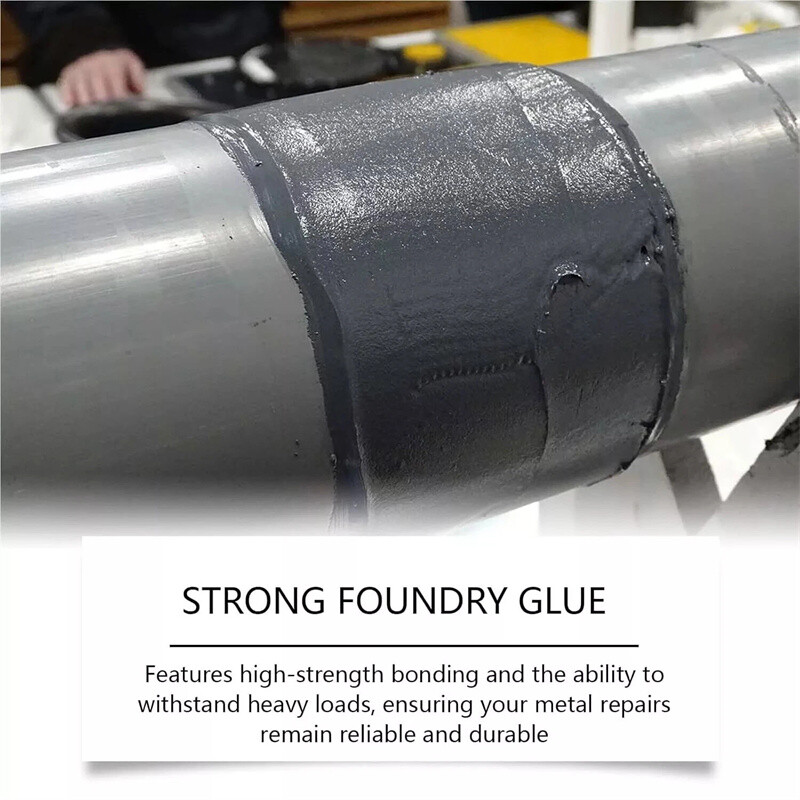 Strong Foundry Glue,Metal Repair Glue, AB Metal Glue Heary Duty Weld 85ml