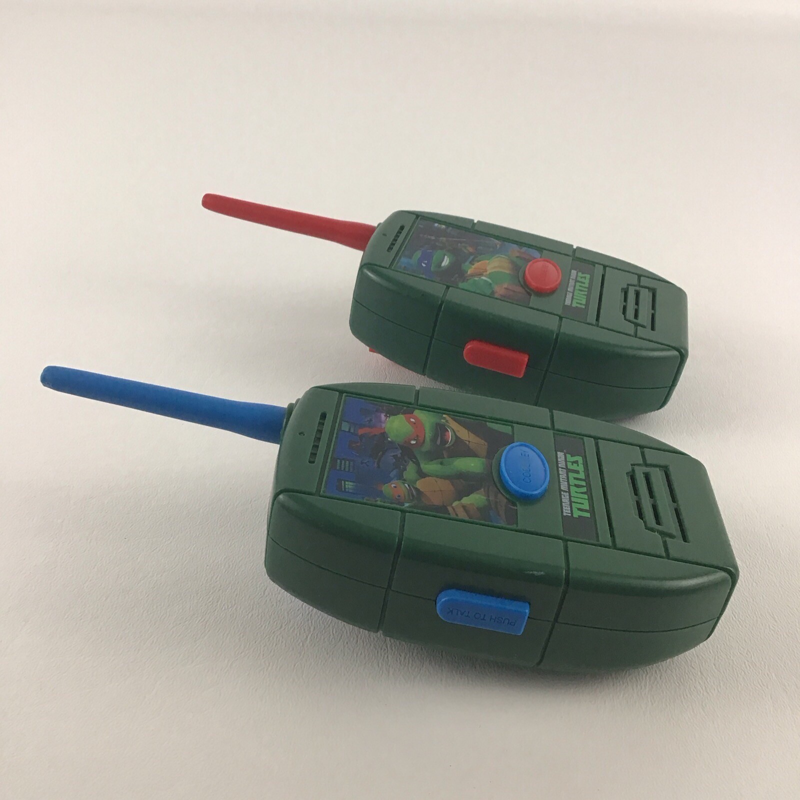 Teenage Mutant Ninja Turtles Walkie Talkies Leo Mikey Donny Playmates Toys TMNT