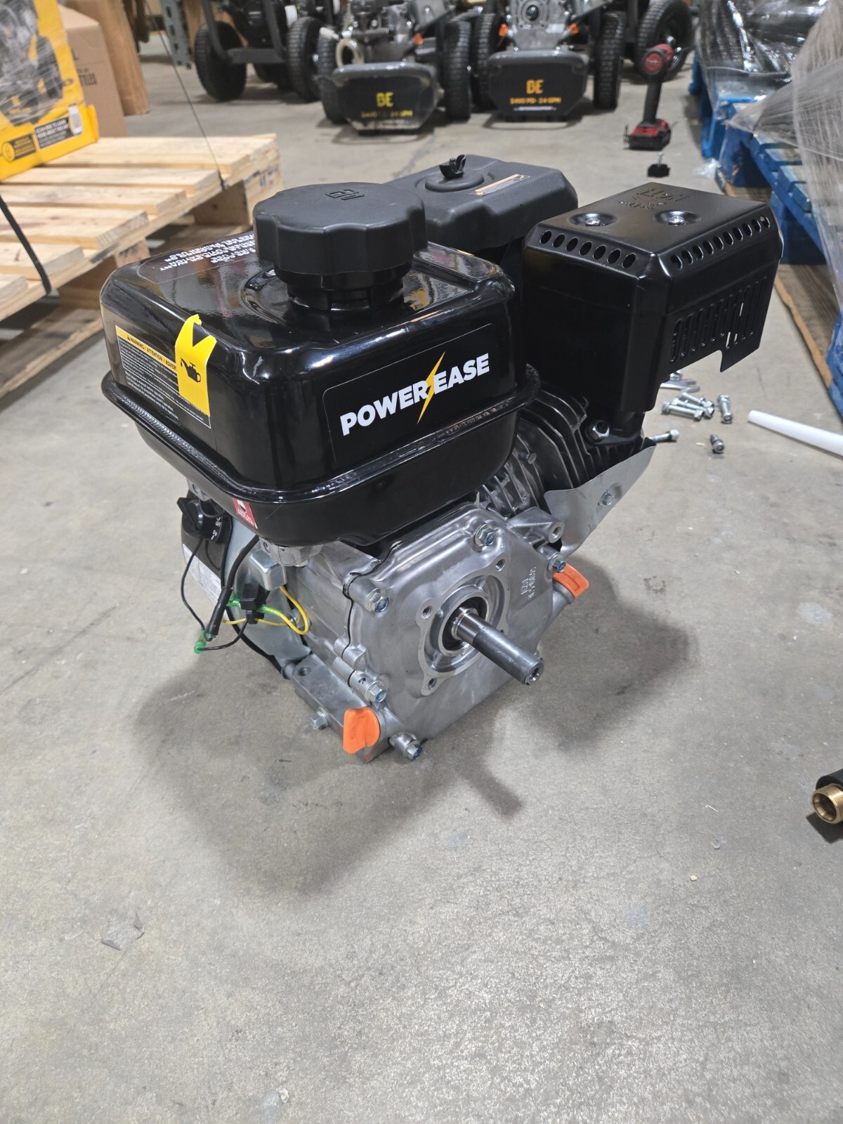 Powerease Gas Engine 225cc for Pressure Washers Softwash Go-carts Repowering