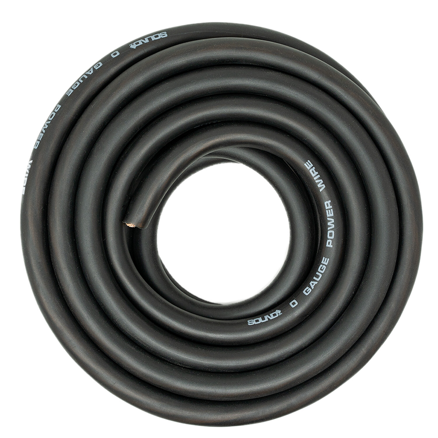 SoundBox KIT0-25RB, 0 Gauge Amplifier Wire Power/Ground Amp Cable - 50 Ft.