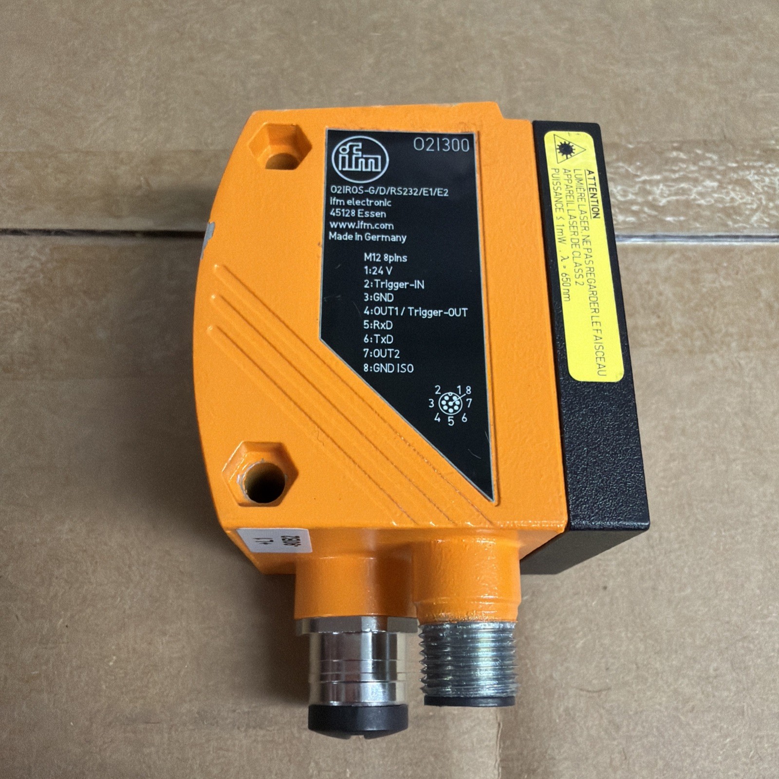 EFECTOR O2IROS-G/D/RS232/E1/E2-O2I300 / O2IROSGDRS232E1E (USED)