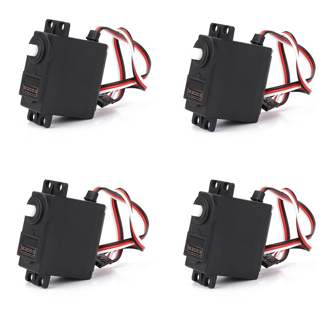 4PCS High Torque Standard Servos For Futaba S3003 RC Car Plane Boat Helicopter