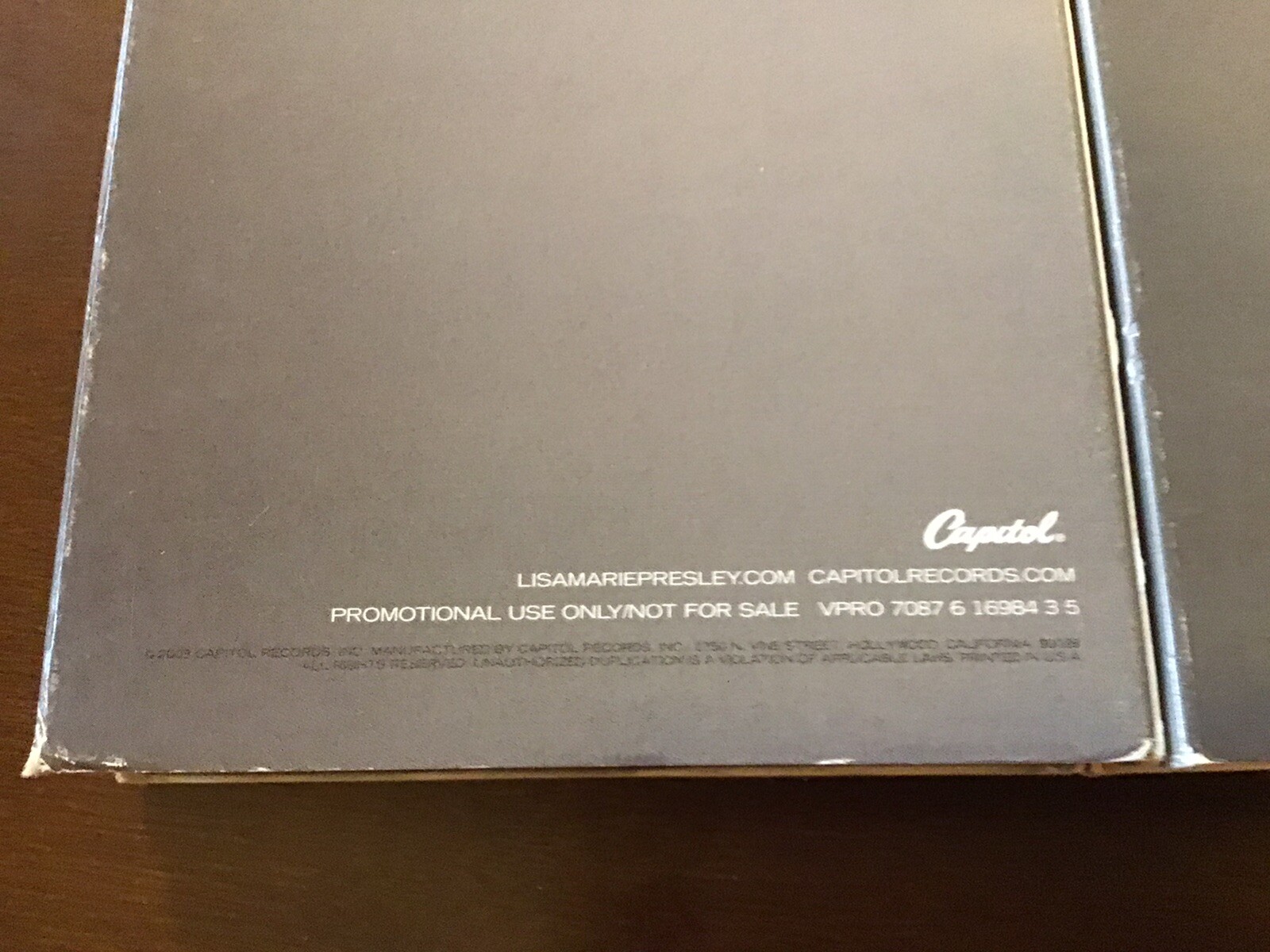 🔥PROMO VHS Lisa Marie Presley To Whom It May Concern Lights Out Interview ELVIS