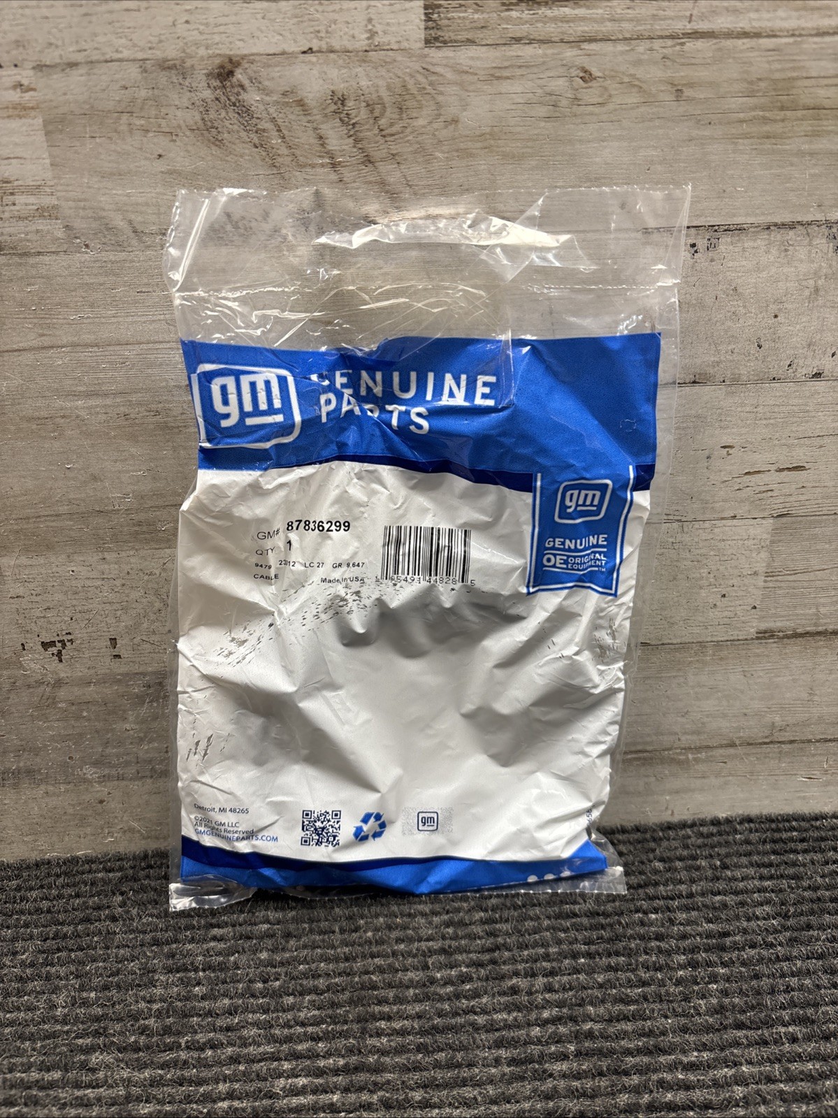 Genuine GM F Cable 87836299