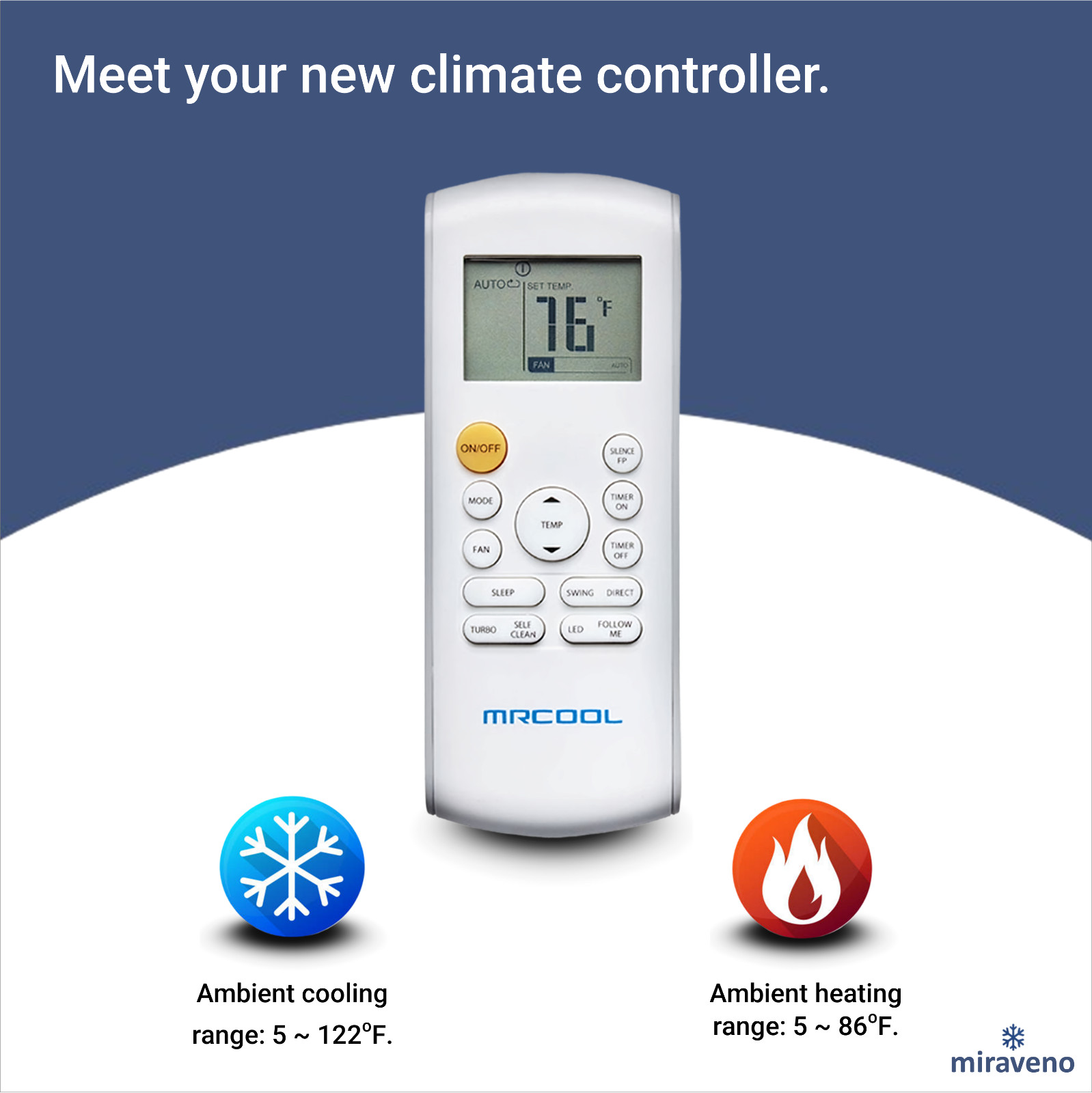 MRCOOL Mini Split Heat Pump Ductless Air Conditioner Advantage G5 12000 BTU 115V