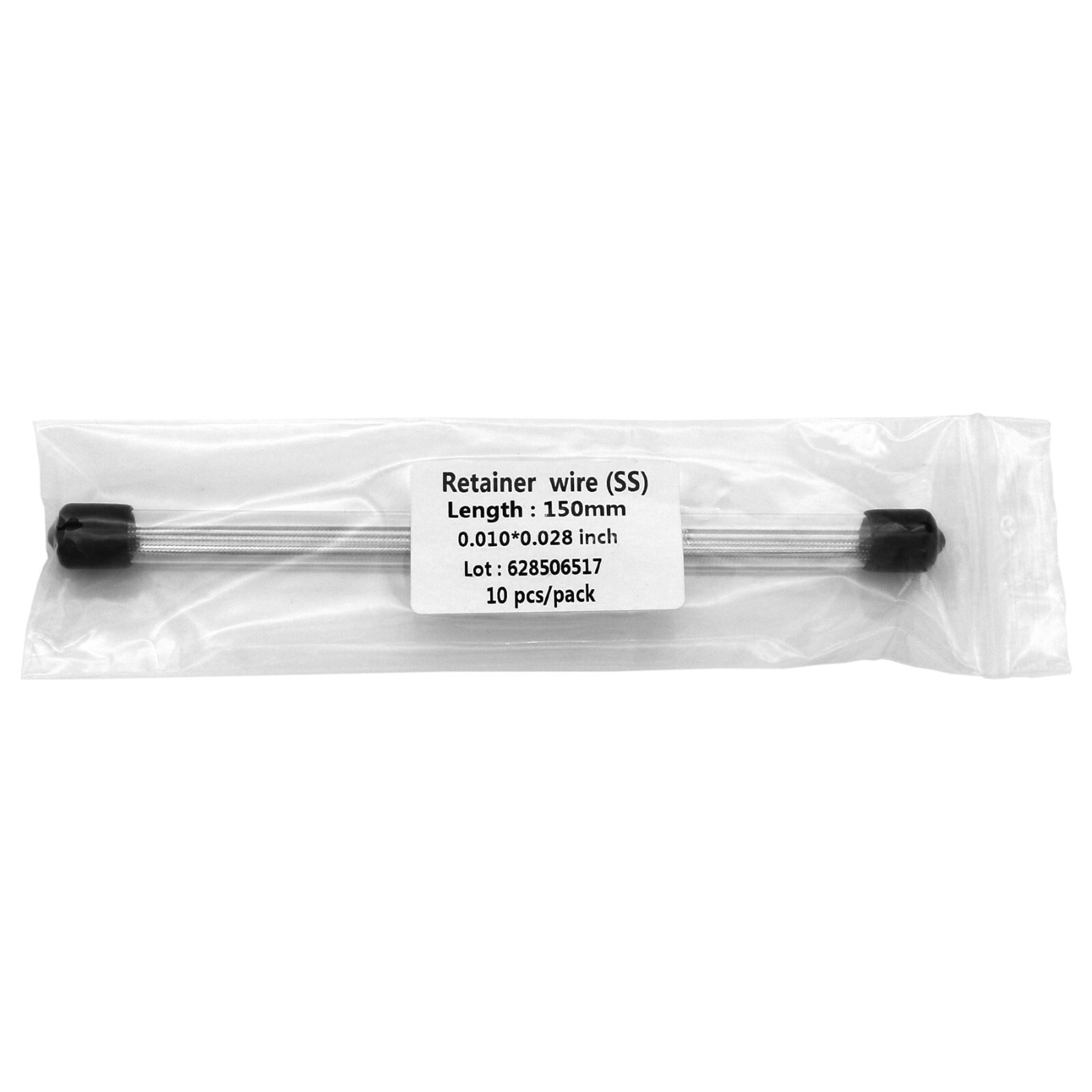 10 Pcs Dental Orthodontic Flat Strand Stainless Steel Lingual Retainer Wire