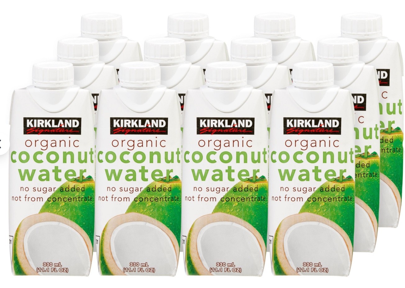 Kirkland Signature, Organic Coconut Water, 11.1 fl oz, 12-count FREE SHIPPING