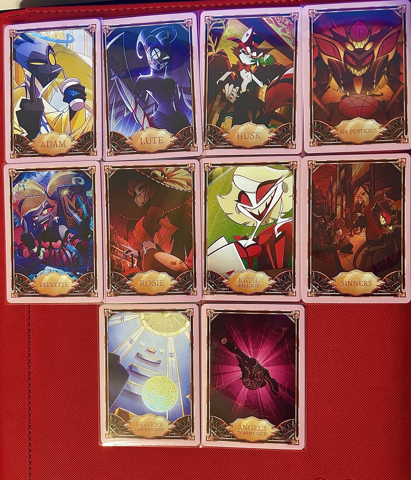 Choose Your Hazbin Hotel Season 1 Trading Cards 2nd Edition Nonfoil/Foil