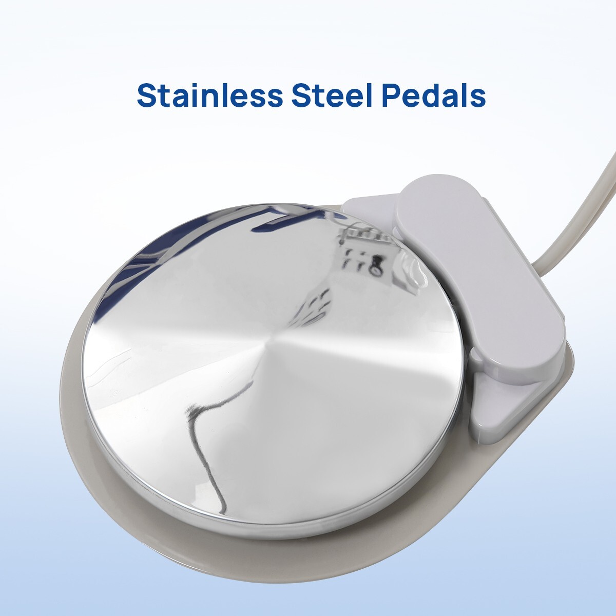 Silla de unidad dental móvil portátil Lámpara LED con unidad de turbina 4Hole