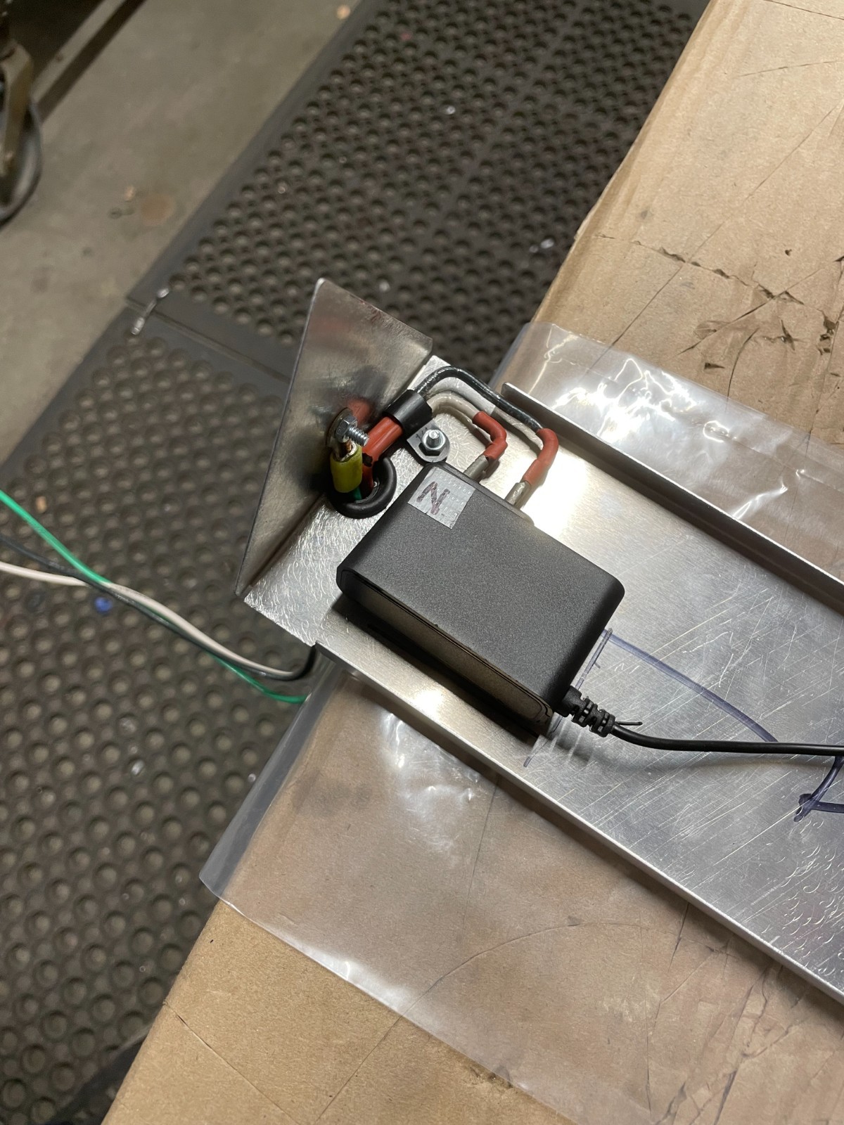 Lighted Sign "ON AIR" 18 inch. *intended for for direct hardwiring*. See desc.