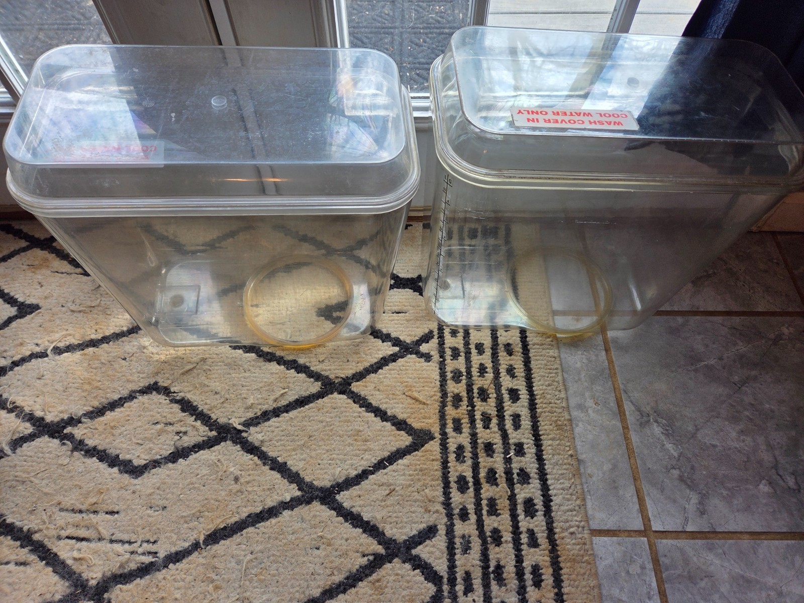 crathco 5 gallon beverage bowl w/ double wall lid and tank gasket