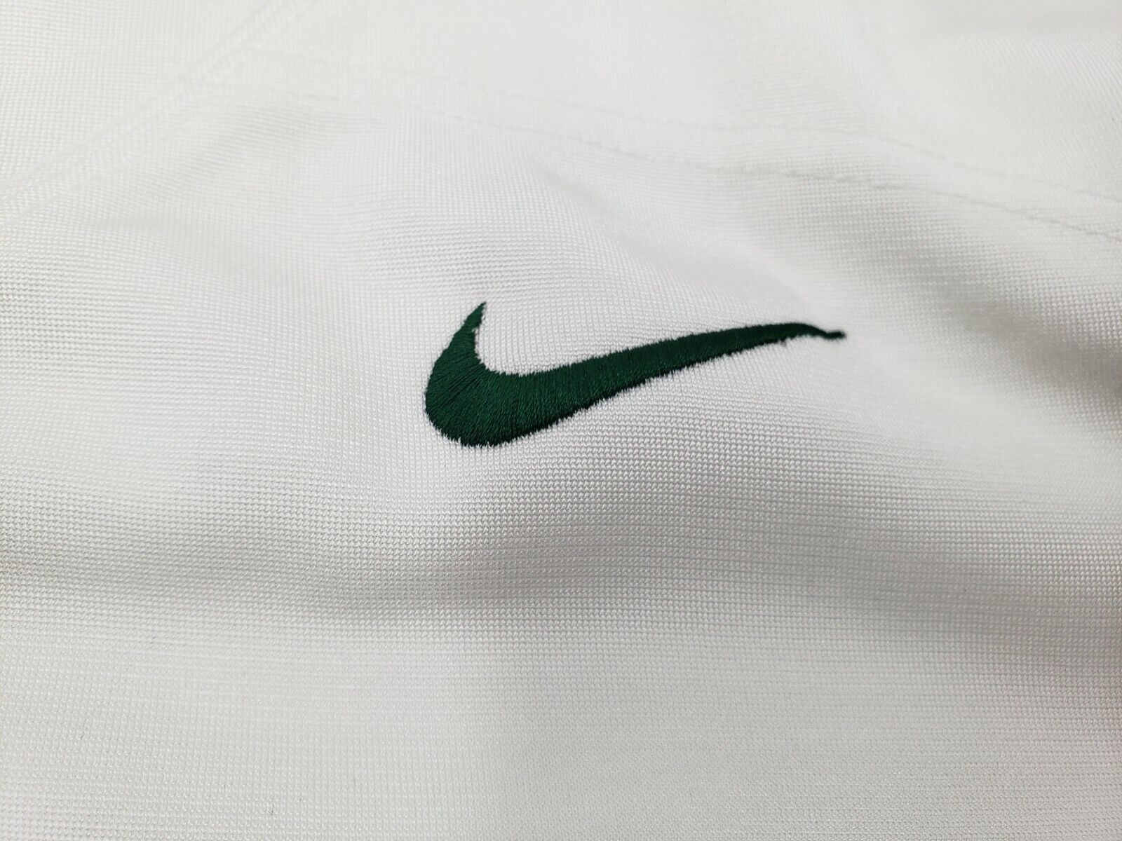 Nike Size LARGE Vapor On Field White Green Training Football Jersey $75 845929