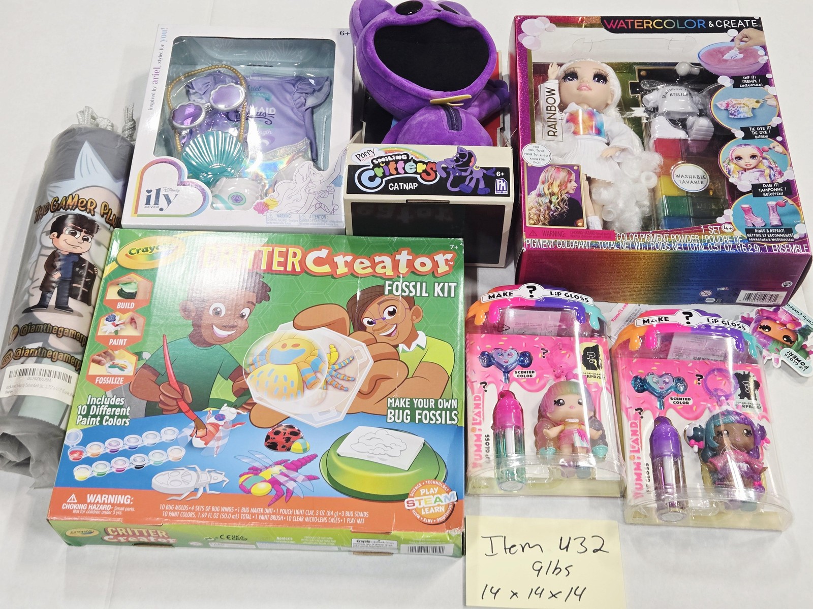 Kids Toy Bundle Crayola Critter Creator Rainbow High Doll Yummiland Lot New