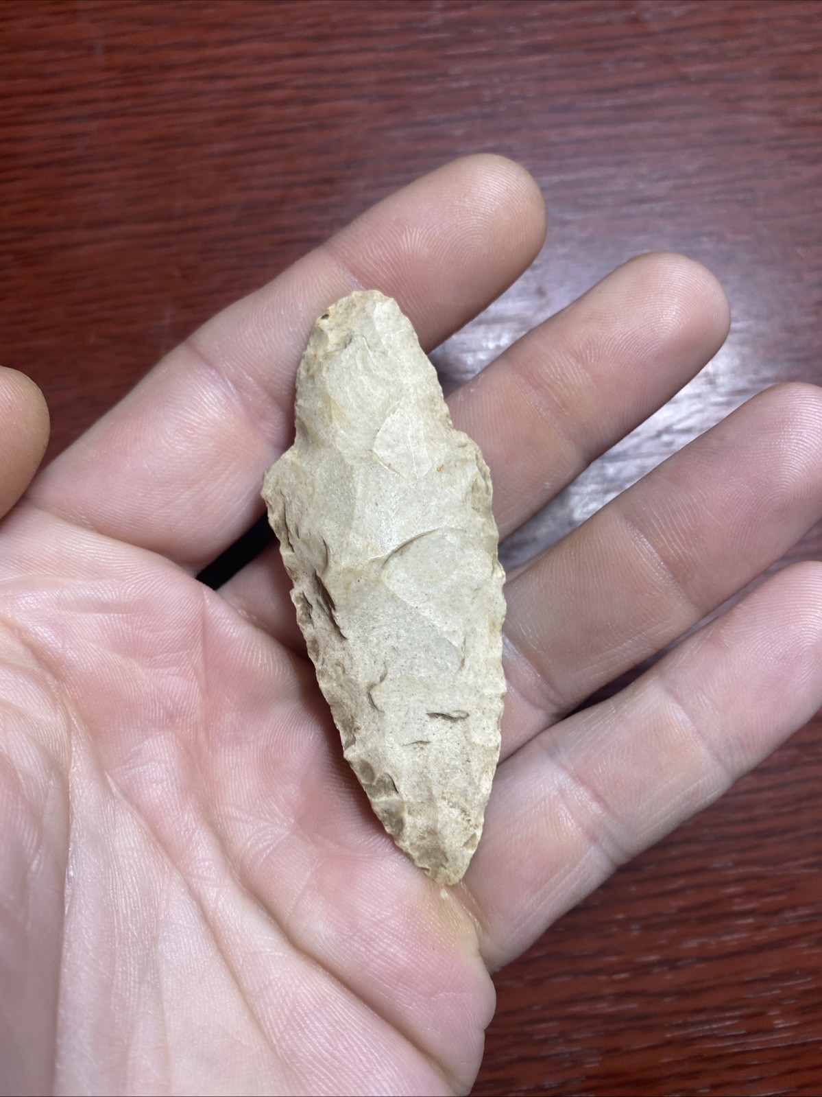 MLC s8275 2 7/8 Adena Stemmed Arrowhead Illinois Artifact