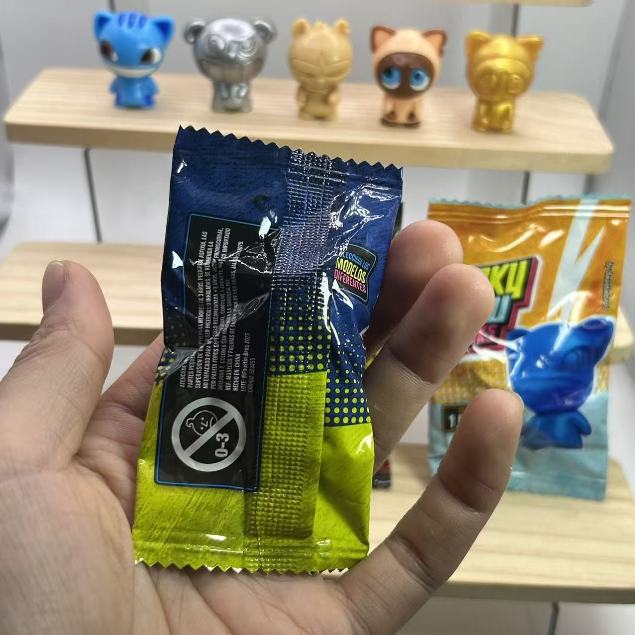 Rare Latin America Funki Punky Tubers Pinky Pow 7 Figures+3 Blind Bags Exclusive